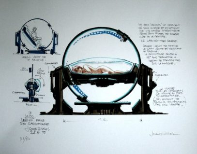 电影《第五元素》的一些原画概念图