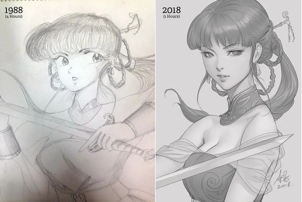 世界顶级大师15岁的作品,看完感觉我也行!